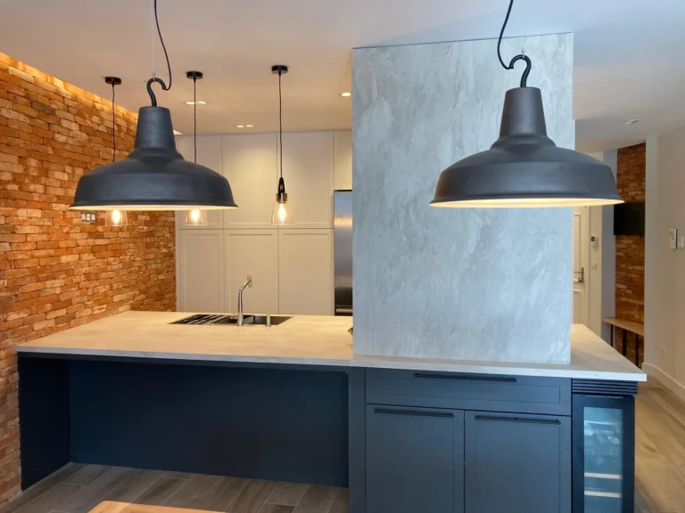 cocina moderna luminosa, reforma integral