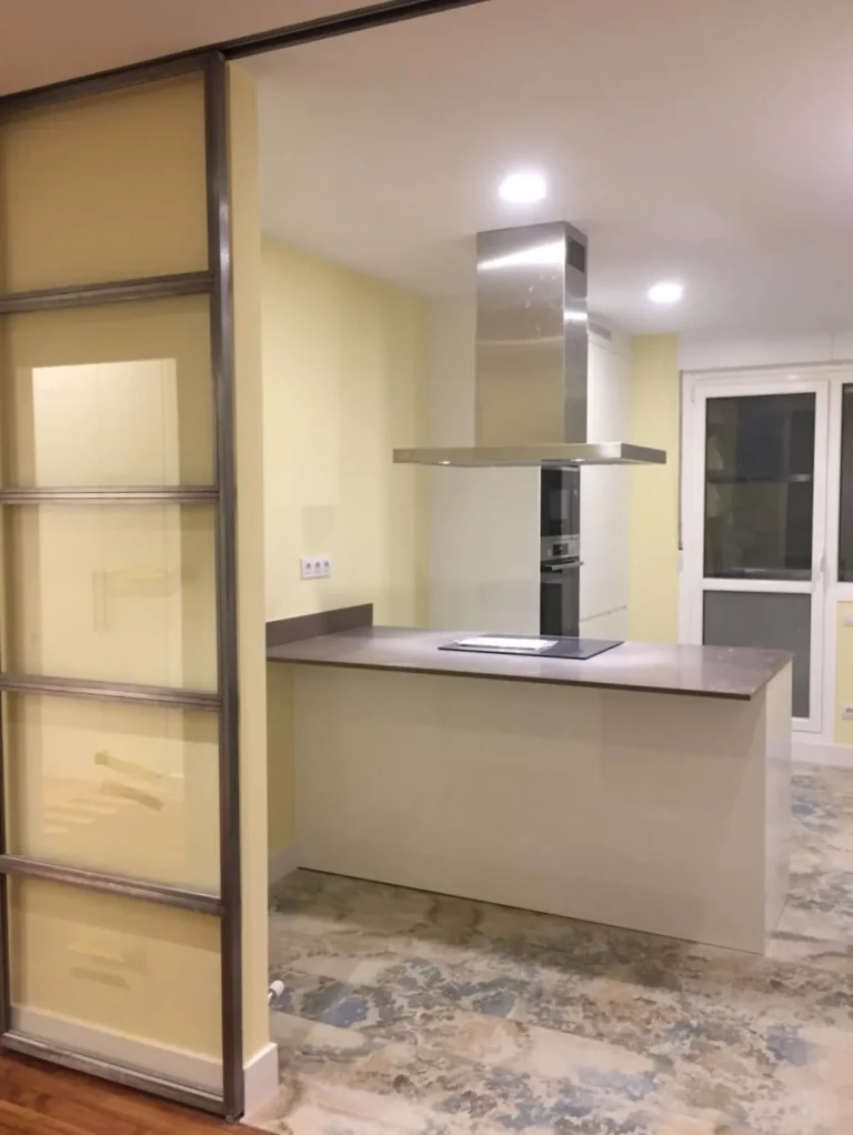 cocina abierta reformada