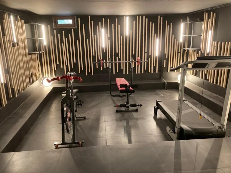 sala de deporte en vivienda particular